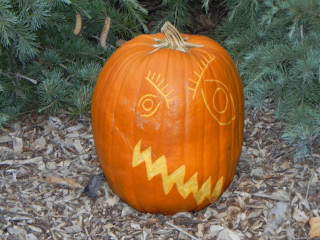 Thing 2, Nipomo Pumpkin Patch best carving idea
